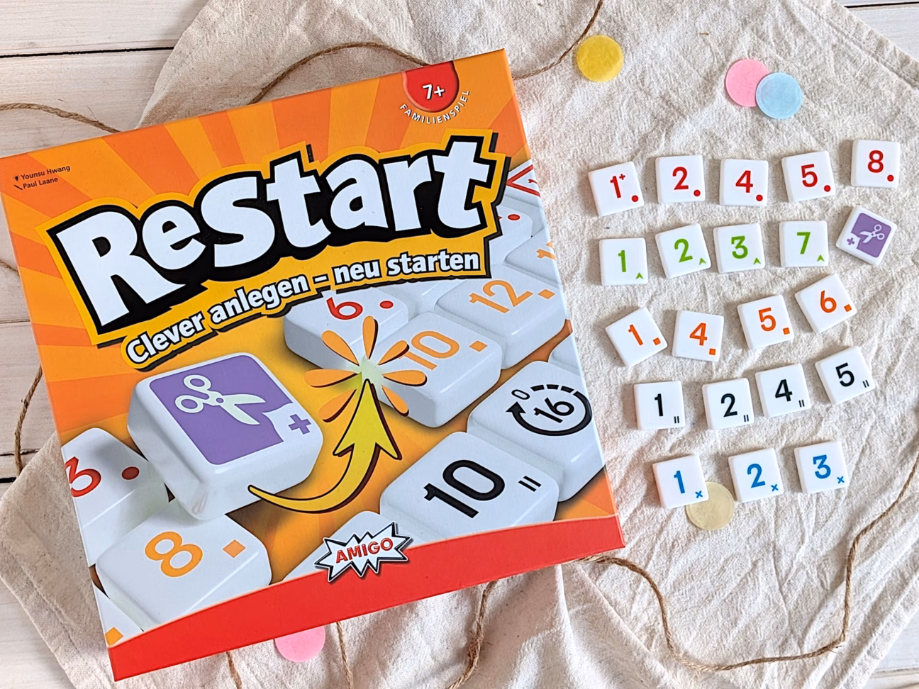 Familienspiele Amigo Restart