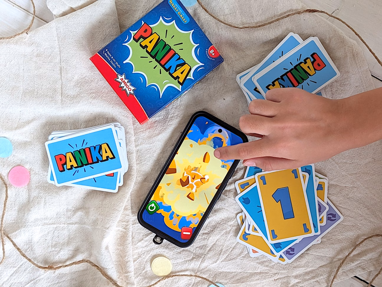Panika Spiel App