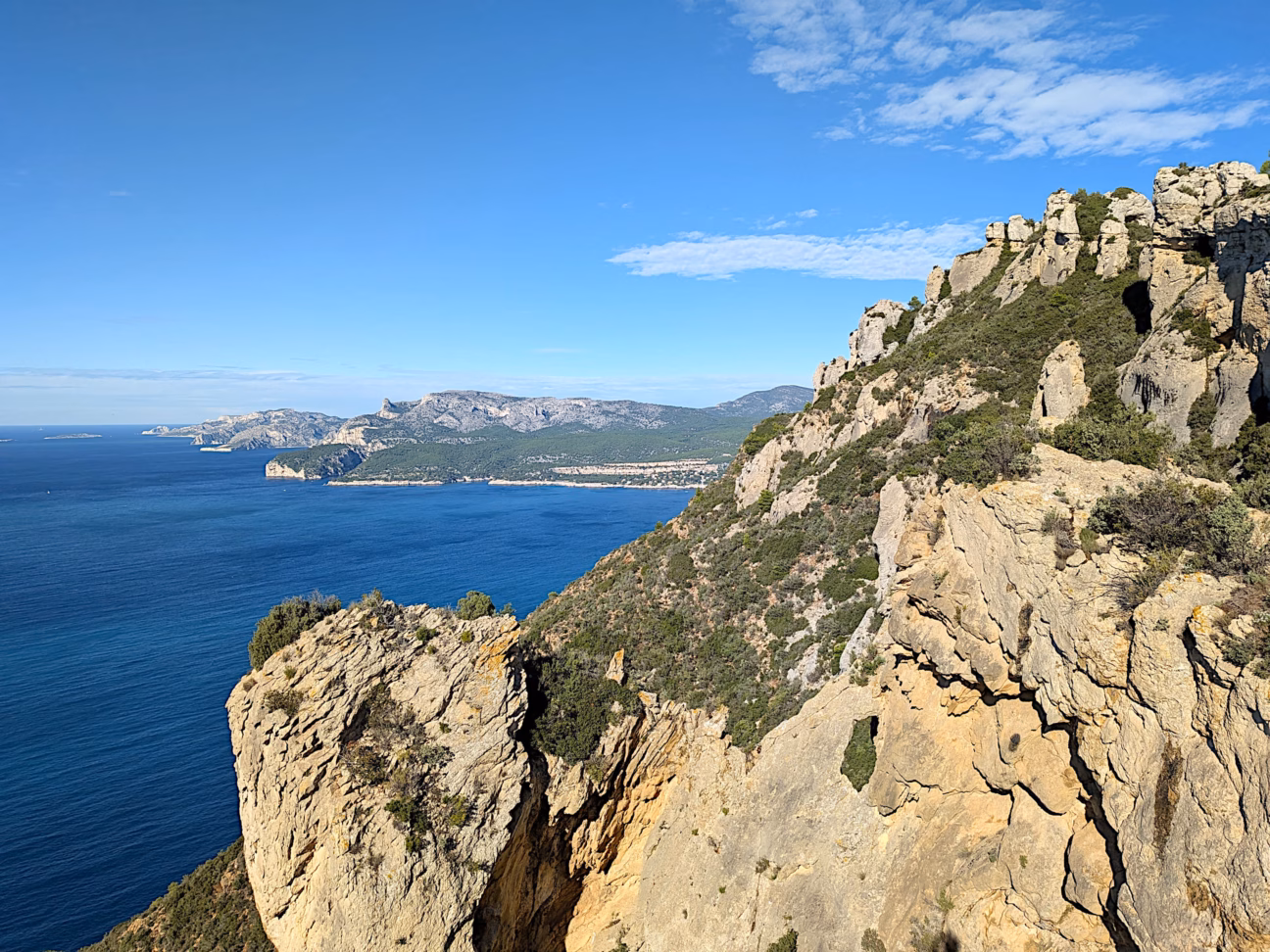 Routes des Crêtes Panoramastraße Mittelmeer