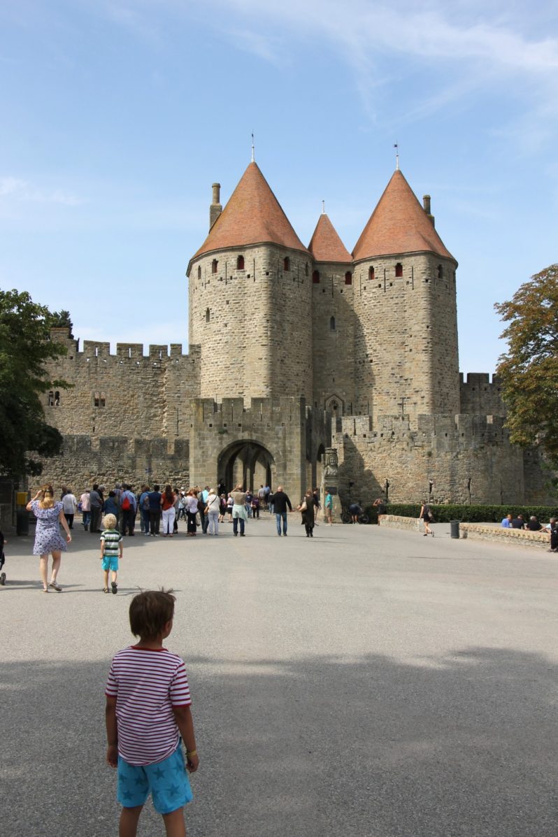 Carcassonne mit Kindern